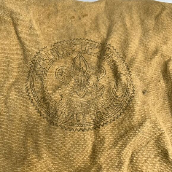 Boy Scouts of America National Council No.1225 Day Hike Bag Canvas Diamond Brand - Picture 2 of 4